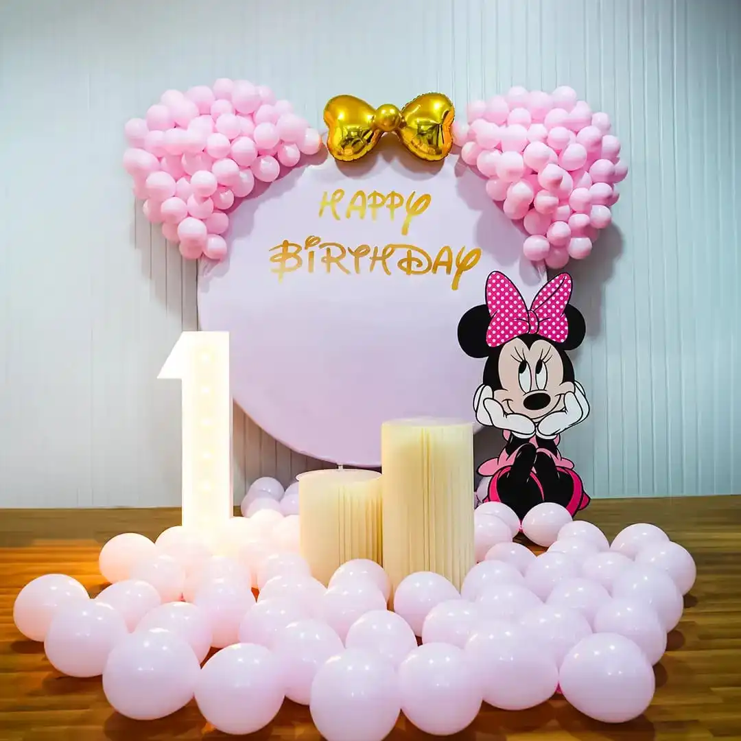 Minnie Mouse Theme Premium Birthday Decor